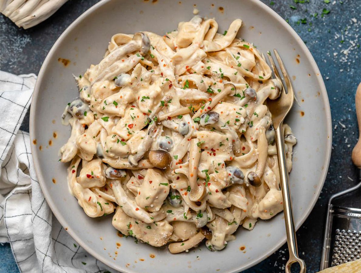 Mushroom pasta