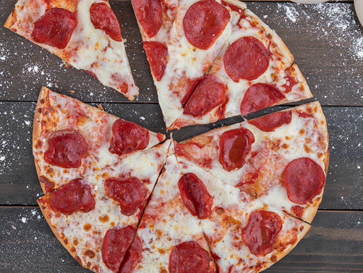 Mushroom pepperoni Pizza