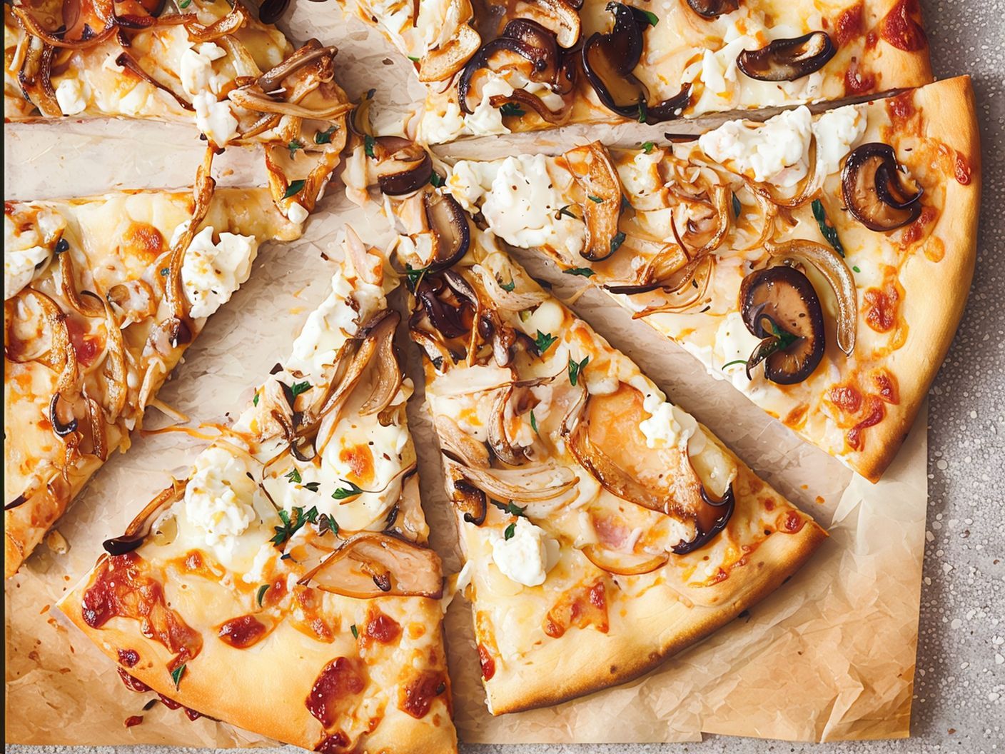 Mushroom Pizza