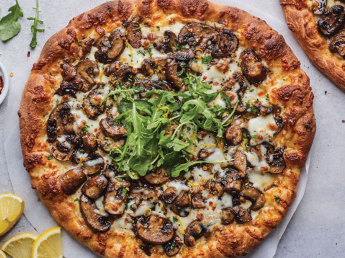 Mushroom Pizza