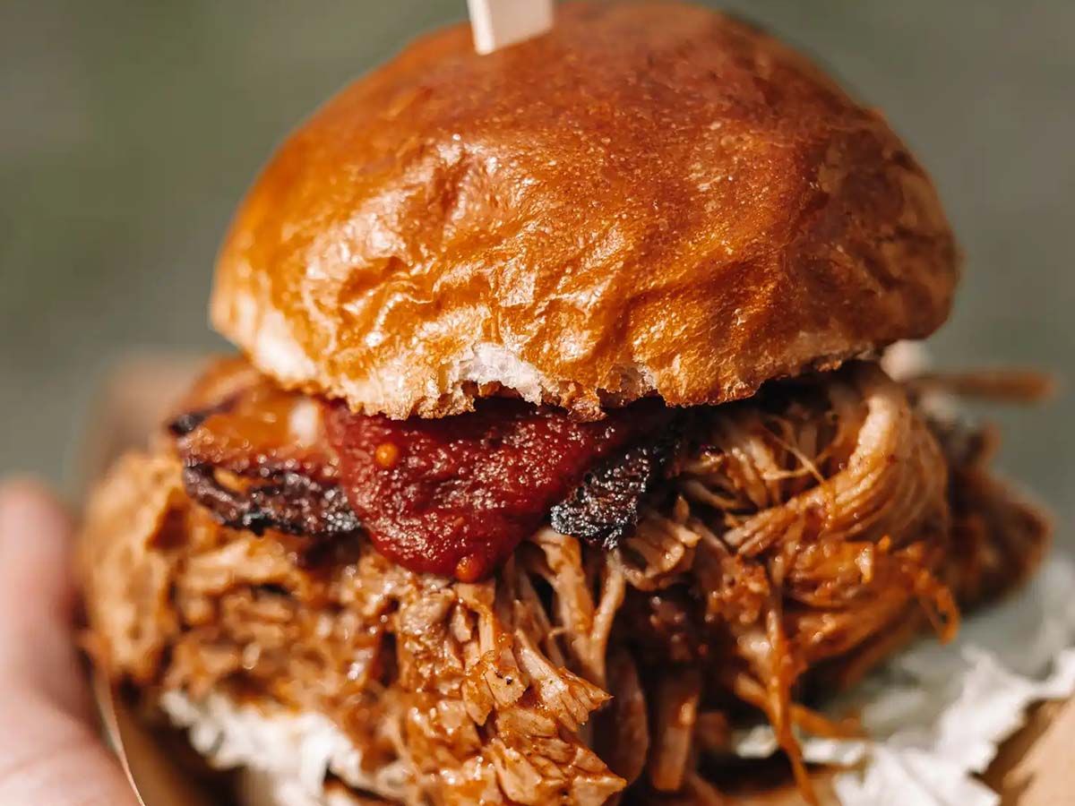 Mushroom Smash Burger