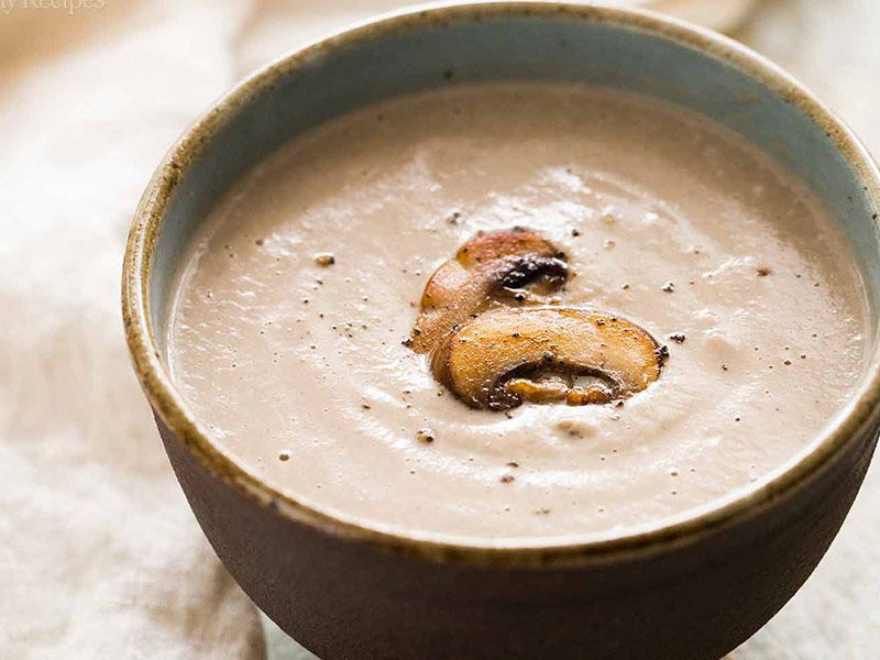 Truffle Mushroom Soup