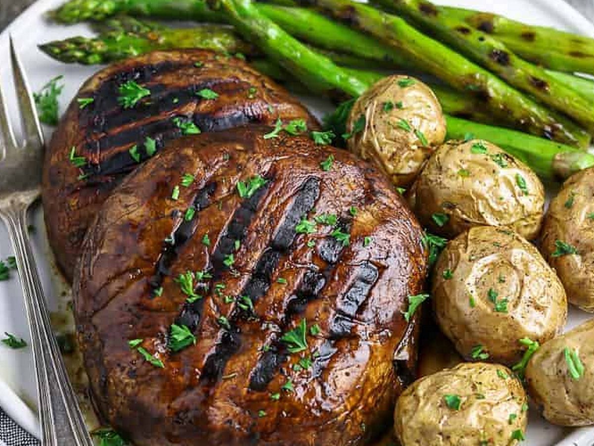 mushroom steak