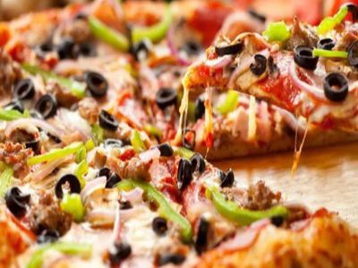 Meat Oriental Pizza