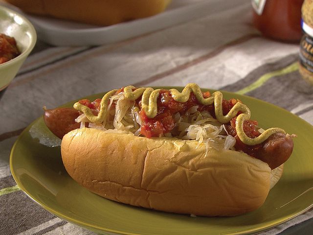 New York Hot Dog Sandwich