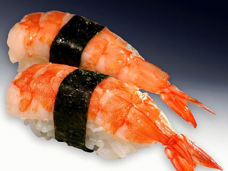 Nigiri Crab Sushi