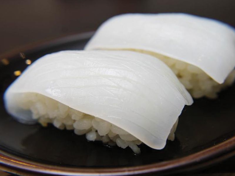 Ika Squid Nigiri