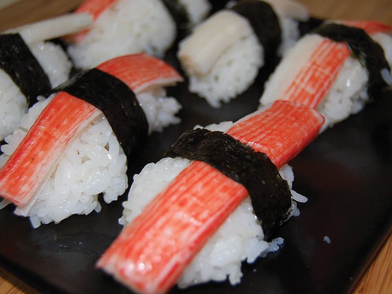 Kani Crab Stick Nigiri