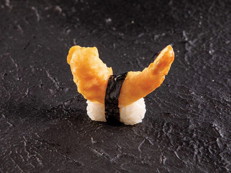 Ebi Tempura Fried Shrimp Nigiri