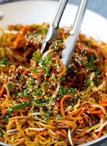 Fried Noodles With Vegetables