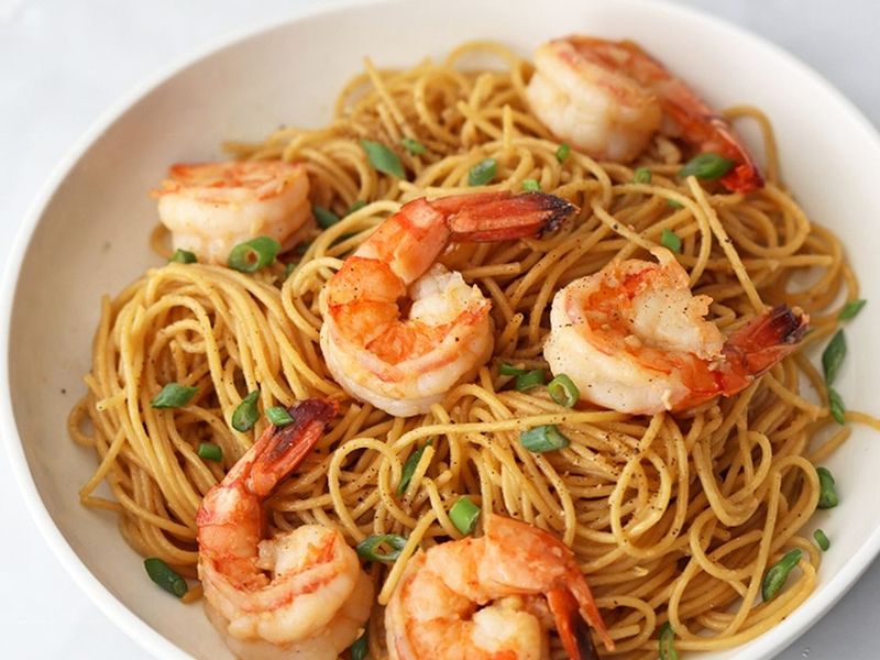 Noodles With Shrimp