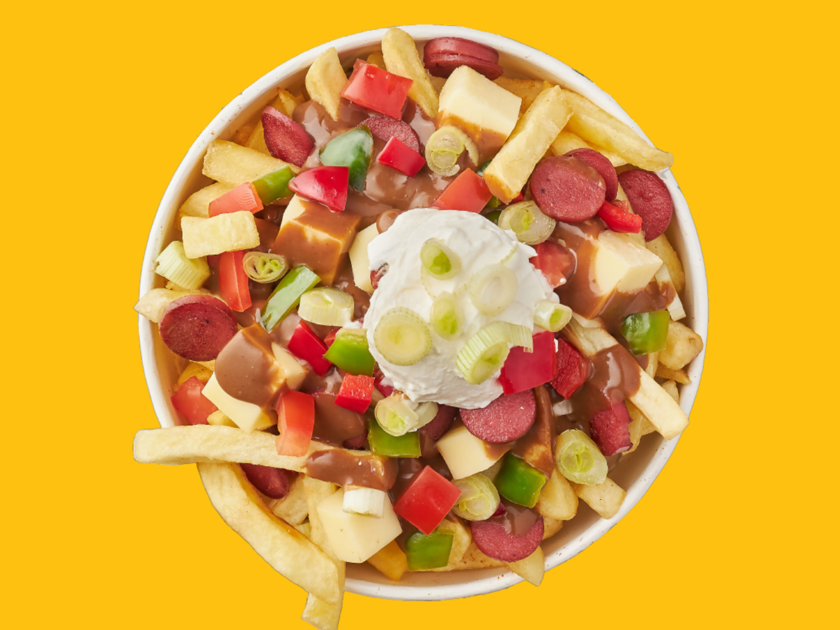 Not Vegie Fries Poutine