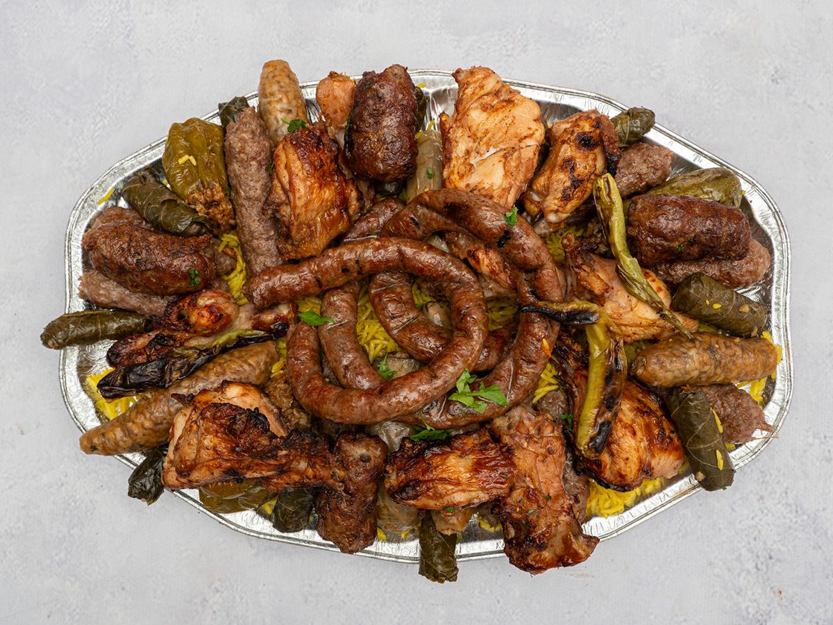 Tray for 10 people