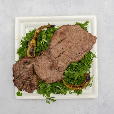 Grilled steak