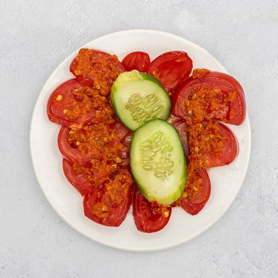 Marinated tomatoes