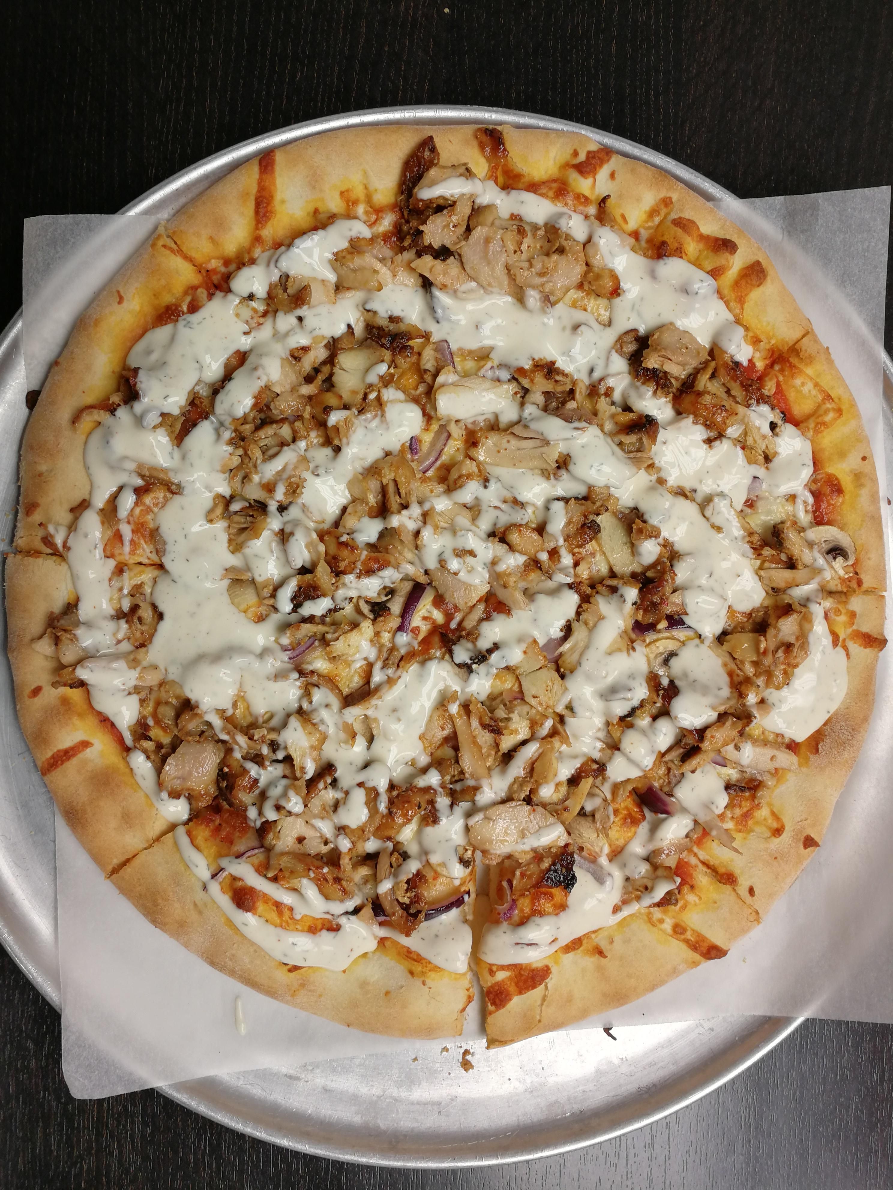 Chicken Shawerma Pizza
