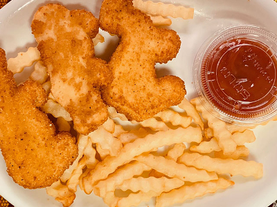 Nuggets Burger Sandwich Meal