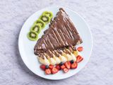 Chocolate And Fruit Crepe