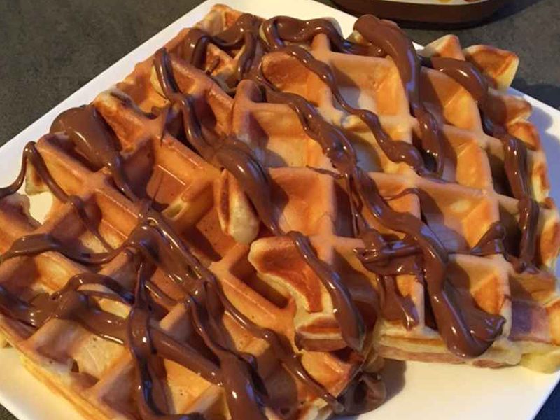 Nutella Chocolate Waffle
