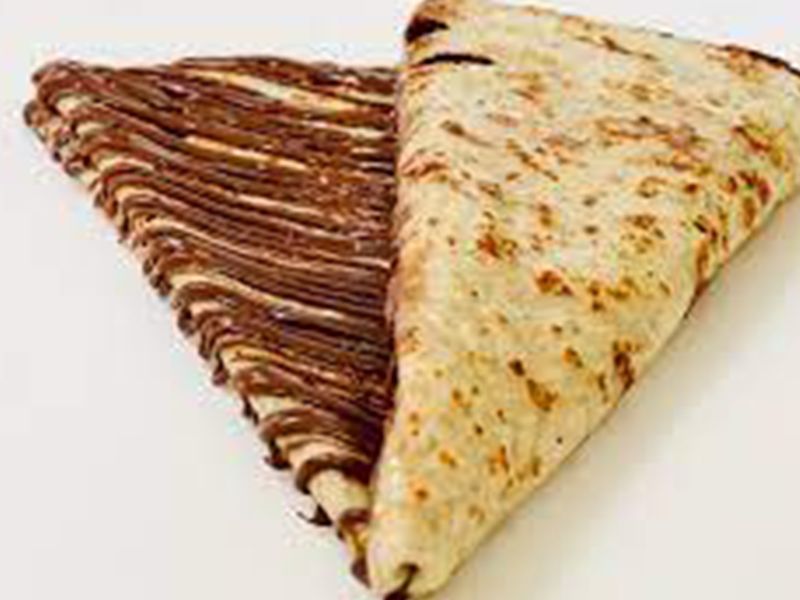 Nutella Chocolate With Nuts Crepe