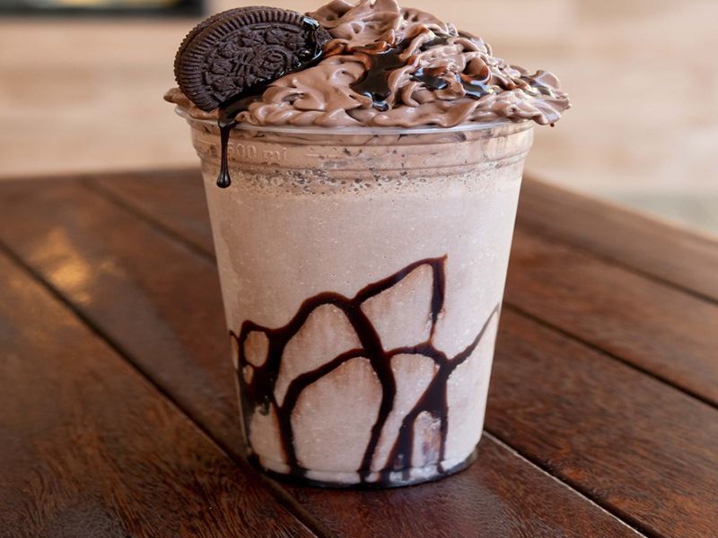Nutella Chocolate Milkshake