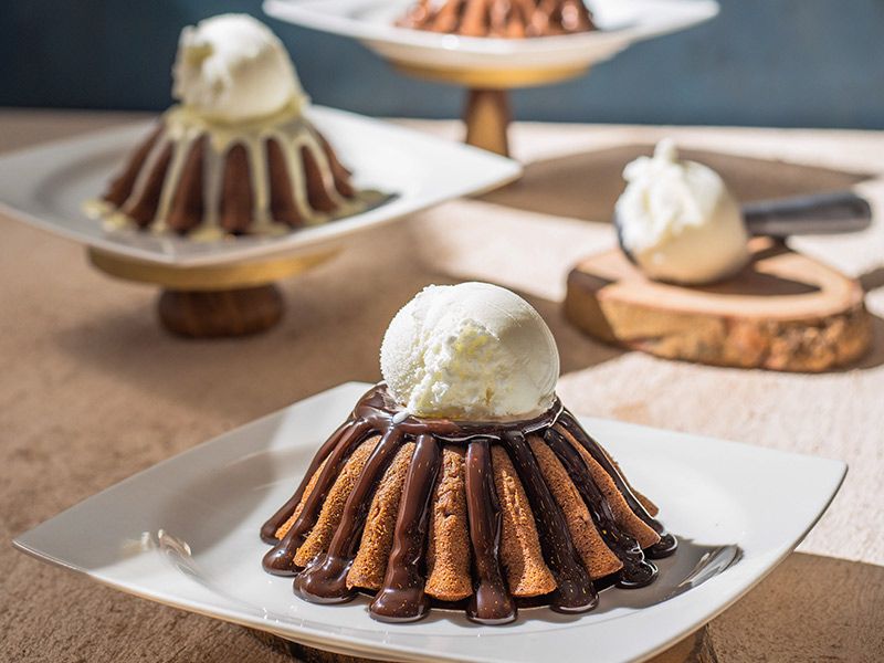 Nutella Chocolate Molten Cake