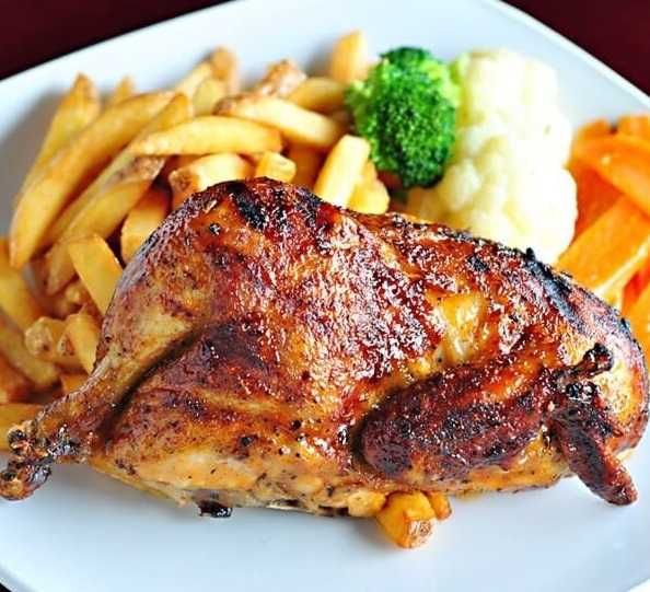 Half Grilled Chicken Meal