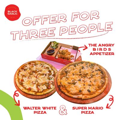 Offer For 3 Persons