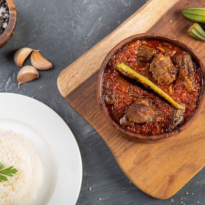 Okra With Meat Casserole