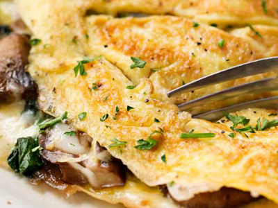 Omelette Mushroom