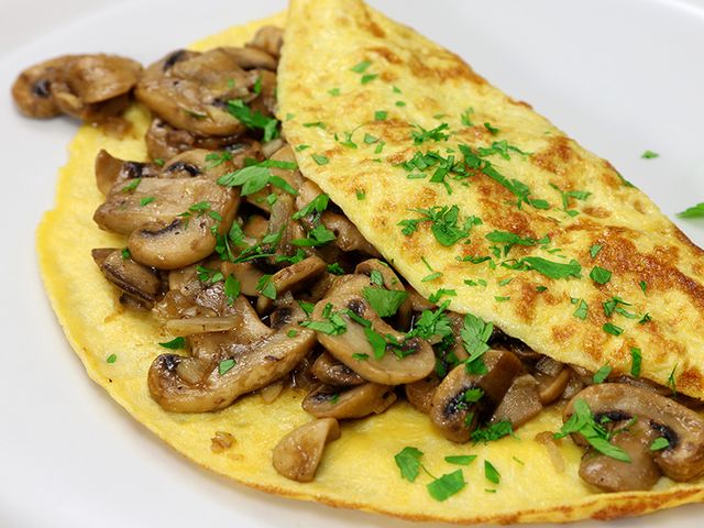 Omelette With Mushroom