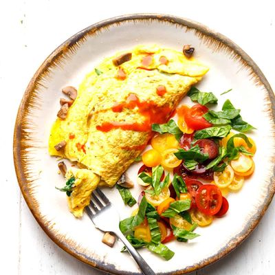 Spinach Omelette