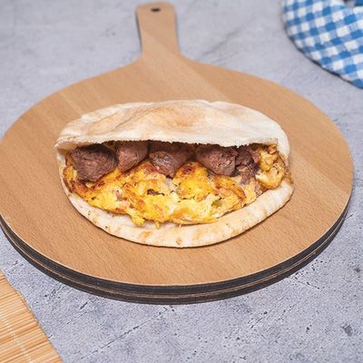 Sausage Omelette Sandwiches