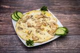 Cheese Omelet And Mushroom
