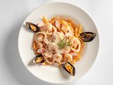One Pot Seafood Pasta