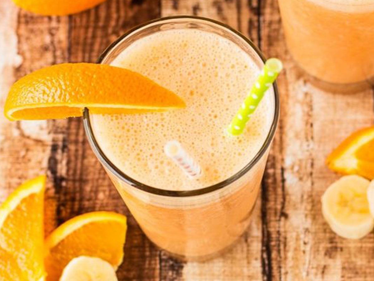 Orange Banana Smoothie