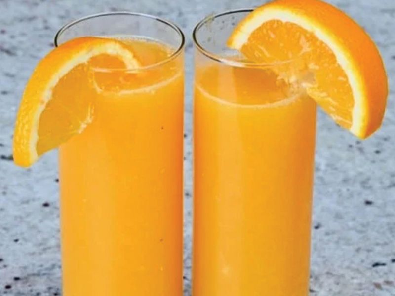 Orange Fresh juices