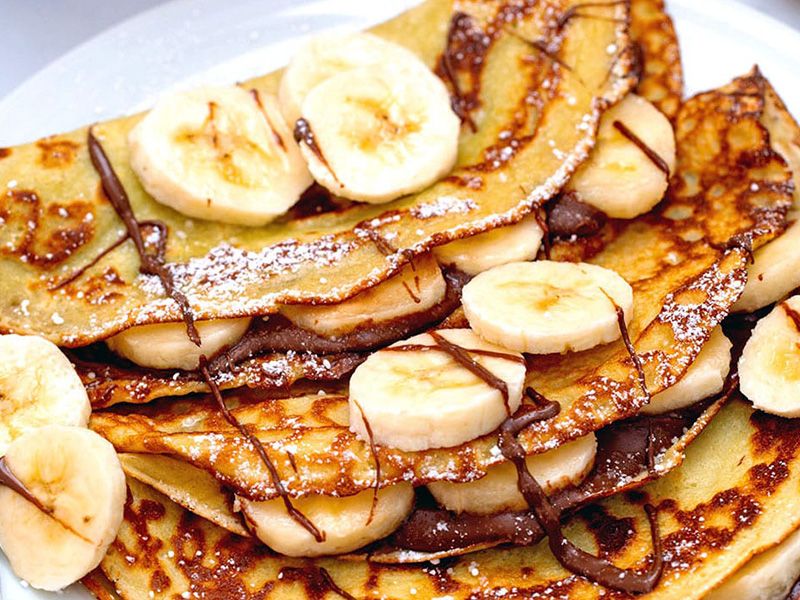 Oreo Banana Nutella Sweet Crepe