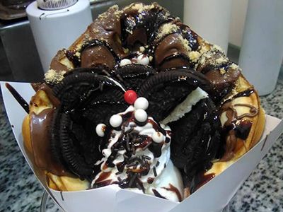 Oreo Cono Waffle