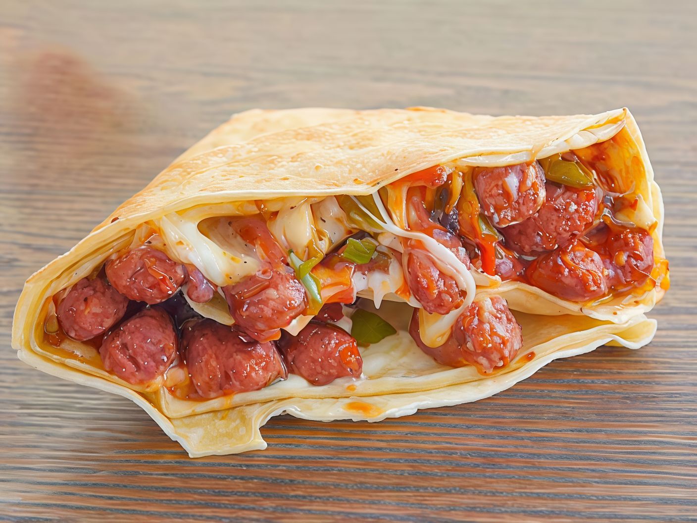 Sausage Crepe