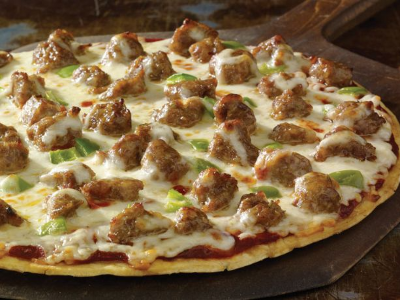 Oriental Sausage Pizza Large