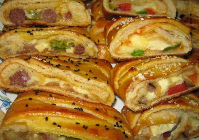 Oriental Sausage Pie