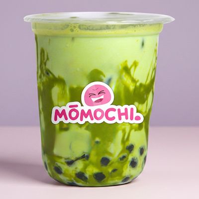 Pistachio Pandan Milk Boba