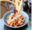 Strips pasta