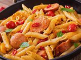 Hot Dog Pasta