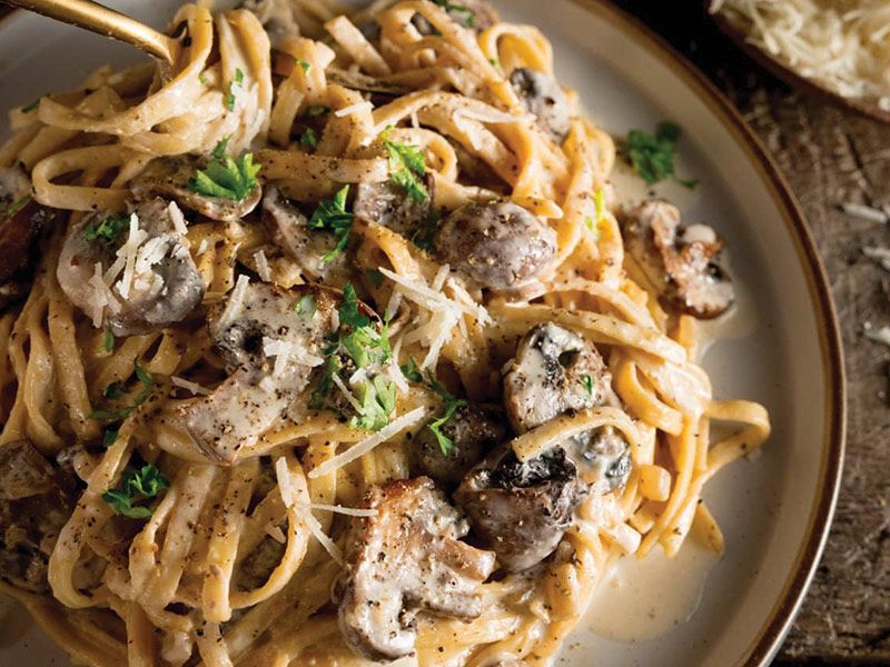 Mushroom Pasta