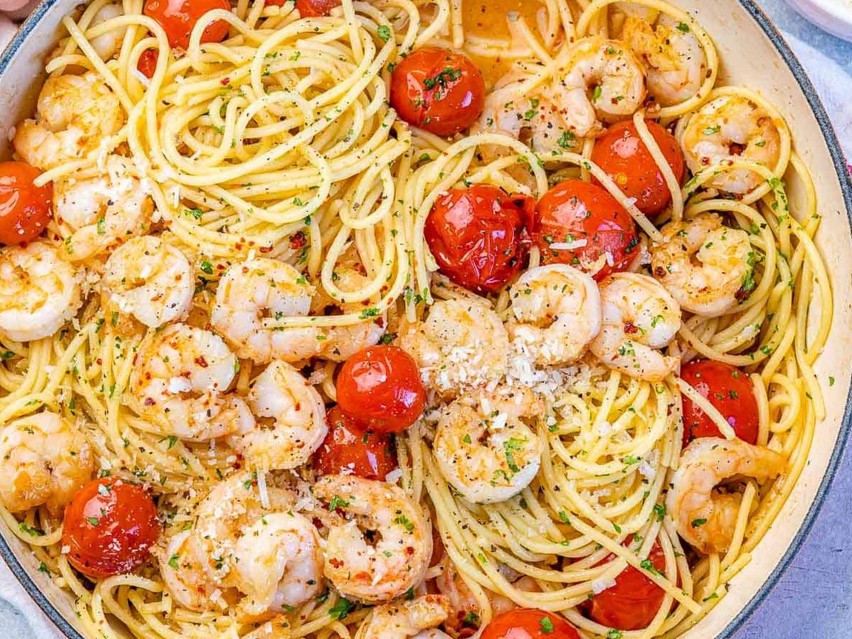 SHRIMP PASTA