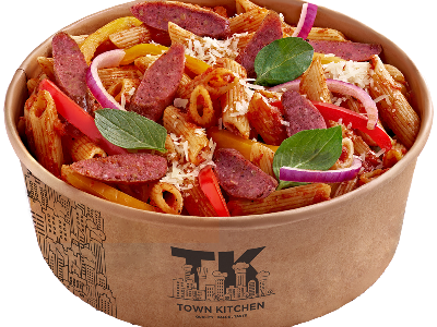 Sujuk And Pepper Pasta