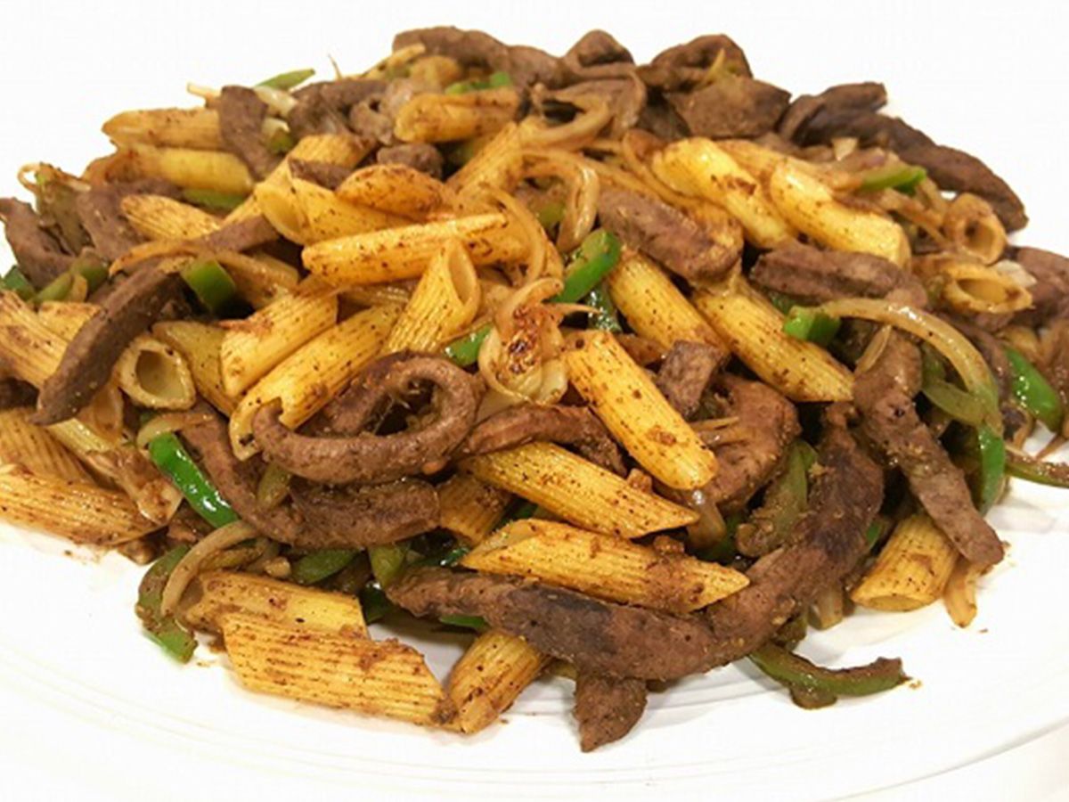 Liver Penne Pasta