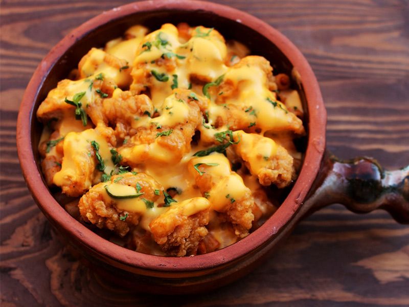 Oriental Sausage With Cheese Pasta
